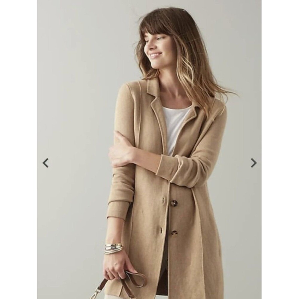 J Jill Double Knit Blazer Size M
